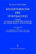 Cover: Gelehrtenkultur und Spiritualismus - Mattes Vlg