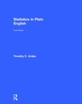 Cover: Statistics in Plain English - Routledge