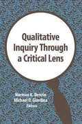 Cover: Qualitative Inquiry Through a Critical Lens - Routledge
