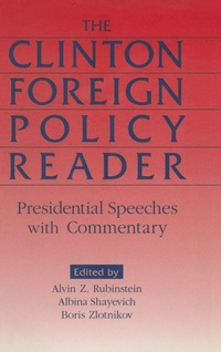 Enlarge image Cover: Clinton Foreign Policy Reader - Routledge