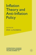 Cover: Inflation Theory and Anti-Inflation Policy - Palgrave Macmillan