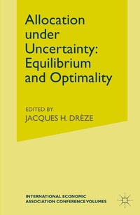Abbildung von: Allocation under Uncertainty: Equilibrium and Optimality - Palgrave Macmillan