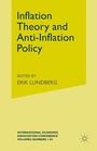 Cover: Inflation Theory and Anti-Inflation Policy - Palgrave Macmillan