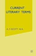Cover: Current Literary Terms - Palgrave Macmillan