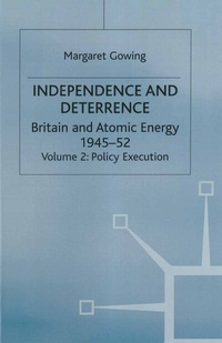 Enlarge image Cover: Independence and Deterrence - Palgrave Macmillan