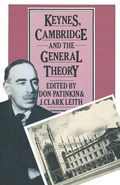 Cover: Keynes, Cambridge and the General Theory - Palgrave Macmillan