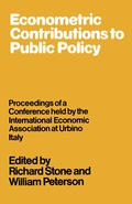 Cover: Econometric Contributions to Public Policy - Palgrave Macmillan