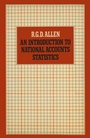Cover: An Introduction to National Accounts Statistics - Palgrave Macmillan
