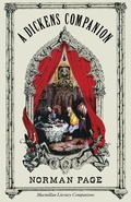 Cover: A Dickens Companion - Palgrave Macmillan