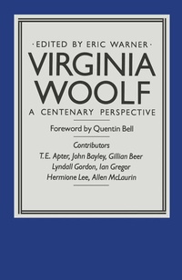 Enlarge image Cover: Virginia Woolf - Palgrave Macmillan