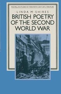 Cover: British Poetry of the Second World War - Palgrave Macmillan