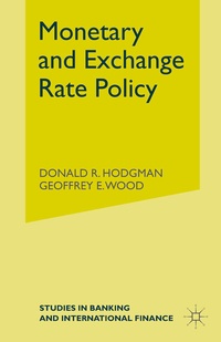 Enlarge image Cover: Monetary and Exchange Rate Policy - Palgrave Macmillan