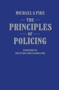 Enlarge image Cover: The Principles of Policing - Palgrave Macmillan