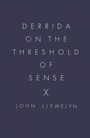 Cover: Derrida on the Threshold of Sense - Palgrave Macmillan