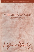 Cover: A Virginia Woolf Chronology - Palgrave Macmillan