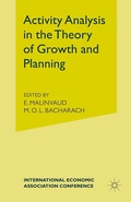 Cover: Activity Analysis in the Theory of Growth and Planning - Palgrave Macmillan