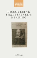 Cover: Discovering Shakespeare's Meaning - Palgrave Macmillan