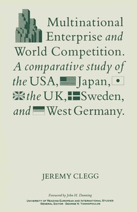 Enlarge image Cover: Multinational Enterprise and World Competition - Palgrave Macmillan