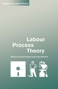Cover: Labour Process Theory - Palgrave Macmillan