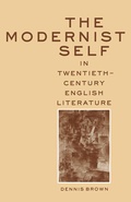 Cover: The Modernist Self in Twentieth-Century English Literature - Palgrave Macmillan
