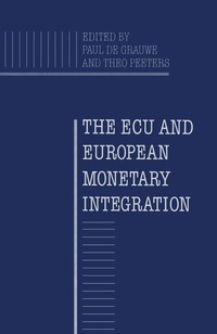 Enlarge image Cover: The ECU and European Monetary Integration - Palgrave Macmillan
