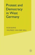 Cover: Protest and Democracy in West Germany - Palgrave Macmillan