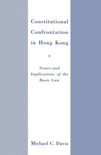 Enlarge image Cover: Constitutional Confrontation in Hong Kong - Palgrave Macmillan