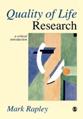 Cover: Quality of Life Research - SAGE Publications Inc