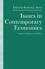 Cover: Issues in Contemporary Economics - Palgrave Macmillan