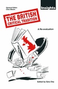 Cover: The British Critical Tradition - Palgrave Macmillan