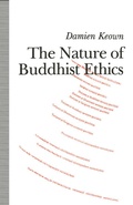 Cover: The Nature of Buddhist Ethics - Palgrave Macmillan