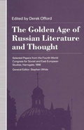Cover: The Golden Age of Russian Literature and Thought - Palgrave Macmillan