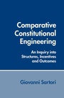 Cover: Comparative Constitutional Engineering - Palgrave Macmillan