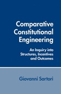 Cover: Comparative Constitutional Engineering - Palgrave Macmillan