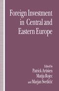 Cover: Foreign Investment and Privatization in Eastern Europe - Palgrave Macmillan
