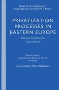 Cover: Privatization Processes in Eastern Europe - Palgrave Macmillan