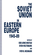 Cover: The Soviet Union in Eastern Europe, 1945-89 - Palgrave Macmillan