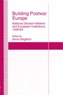 Cover: Building Postwar Europe - Palgrave Macmillan