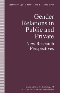Enlarge image Cover: Gender Relations in Public and Private - Palgrave Macmillan