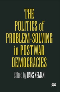 Abbildung von: The Politics of Problem-Solving in Postwar Democracies - Palgrave Macmillan