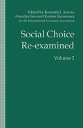 Cover: Social Choice Re-Examined - Palgrave Macmillan