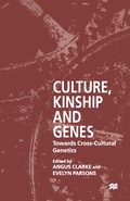 Cover: Culture, Kinship and Genes - Palgrave Macmillan