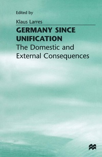 Enlarge image Cover: Germany since Unification - Palgrave Macmillan