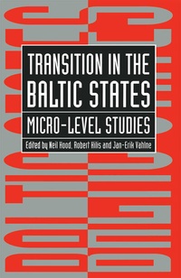 Enlarge image Cover: Transition in the Baltic States - Palgrave Macmillan