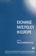 Cover: Exchange Rate Policy in Europe - Palgrave Macmillan