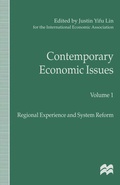 Cover: Contemporary Economic Issues - Palgrave Macmillan