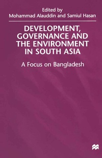 Enlarge image Cover: Development, Governance and Environment in South Asia - Palgrave Macmillan