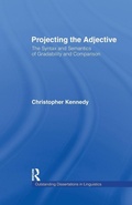 Cover: Projecting the Adjective - Routledge