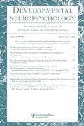 Cover: Measurement of Executive Function in Early Childhood - Psychology Press Ltd