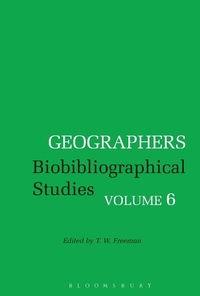 Enlarge image Cover: Geographers - Bloomsbury Academic